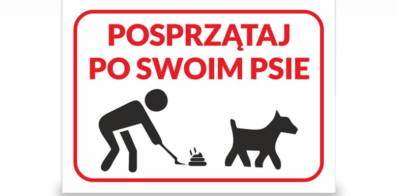 Zdjęcie ilustracyjne wpisu: APEL do właścicieli zwierząt  „Posprzątaj po swoim psie”
