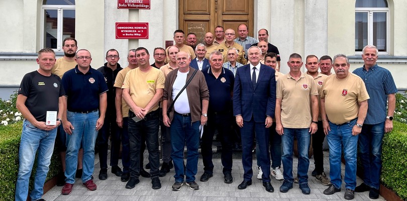 Zdjęcie ilustracyjne wpisu: Posiedzenie Zarządu Oddziału Miejsko-Gminnego ZOSP RP w Borku Wlkp.