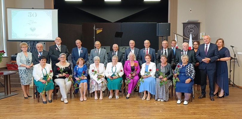 Zdjęcie ilustracyjne wpisu: Złote Gody – uroczyste jubileusze 50-lecia pożycia małżeńskiego