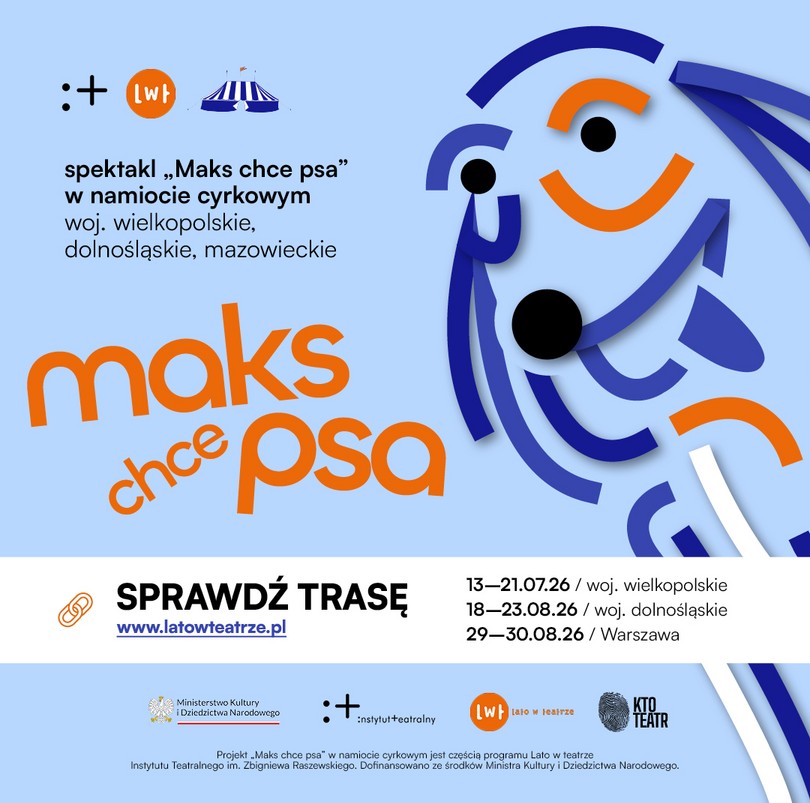 Zdjęcie ilustracyjne wpisu: Serdecznie zapraszamy na spektakl teatralny „Maks chce psa”!