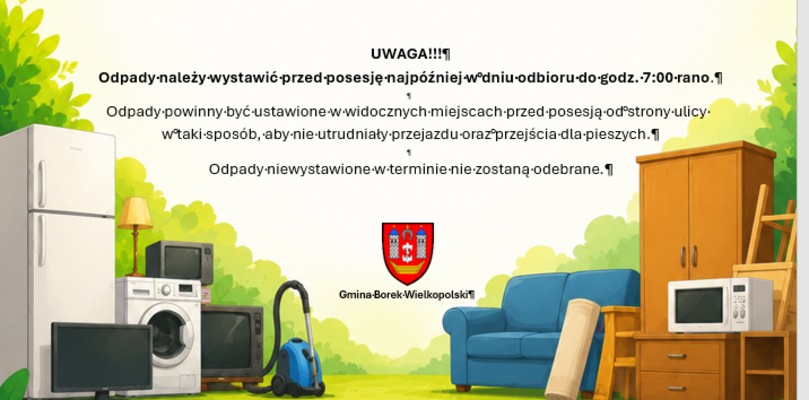 Zdjęcie ilustracyjne wpisu: ZBIÓRKA ZUŻYTEGO SPRZĘTU ELEKTRYCZNEGO I ELEKTRONICZNEGO ORAZ ODPADÓW WIELKOGABARYTOWYCH.