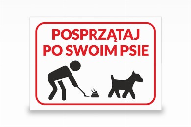 APEL do właścicieli zwierząt  „Posprzątaj po swoim psie”