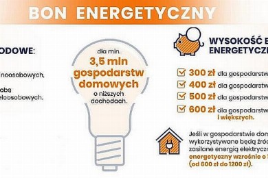 Zdjęcie ilustracyjne wpisu: BON ENERGETYCZNY