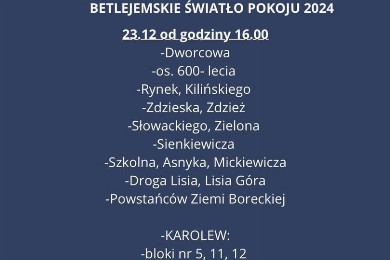 Zdjęcie ilustracyjne wpisu: Betlejemskie Światło Pokoju
