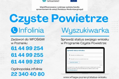 Zdjęcie ilustracyjne wpisu: Trwa nabór wniosków w ramach nowej odsłony Programu Czyste Powietrze.