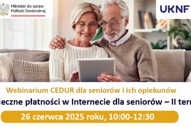 Zdjęcie ilustracyjne wpisu: „Bezpieczne płatności w Internecie dla seniorów – II termin