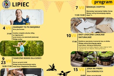 Zdjęcie ilustracyjne wpisu: Harmonogram wydarzeń LIPIEC