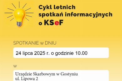 Zdjęcie ilustracyjne wpisu: Zaproszenie do udziału w letnim spotkaniu informacyjnym o KSeF