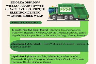 Zdjęcie ilustracyjne wpisu: ZBIÓRKA ODPADÓW WIELKOGABARYTOWYCH ORAZ ZUŻYTEGO SPRZĘTU ELEKTRONICZNEGO W GMINIE BOREK WLKP.