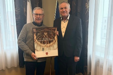 Zdjęcie ilustracyjne wpisu: Spotkanie z wiceprezesem Stowarzyszenia Miłośników Muzyki Świętogórskiej im. Józefa Zeidlera