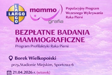 Zdjęcie ilustracyjne wpisu: Bezpłatne badania mammograficzne