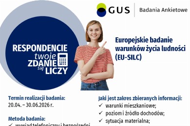 Zdjęcie ilustracyjne wpisu: Europejskie badanie warunków życia ludności (EU-SILC).