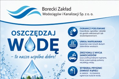 Zdjęcie ilustracyjne wpisu: „Chroń wodę – to wspólne dobro nas wszystkich.”